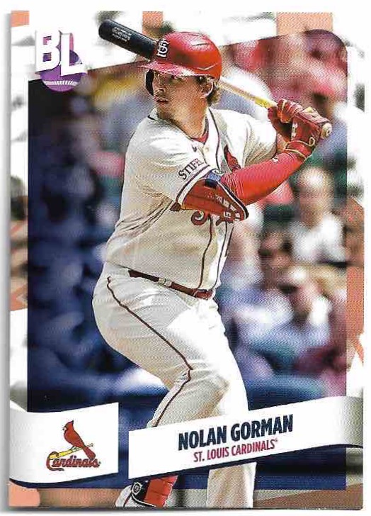 NOLAN GORMAN 2024 Topps Big League Baseball