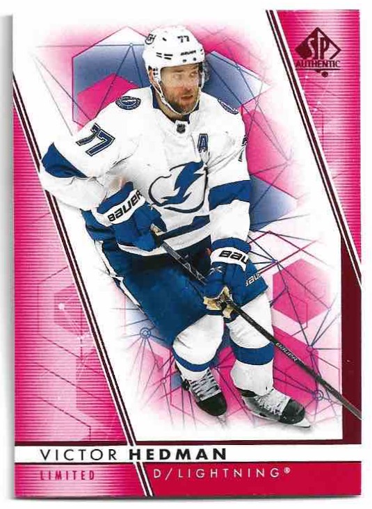 Limited Red VICTOR HEDMAN 22-23 UD SP Authentic