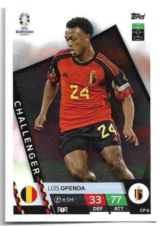 Challenger LOIS OPENDA 2024 EURO Match Attax Premium Pro