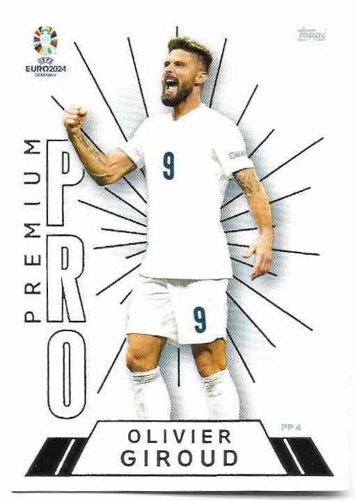 Premium Pro OLIVIER GIROUD 2024 EURO Match Attax Premium Pro