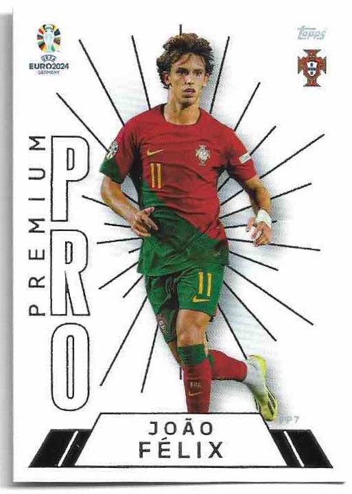 Premium Pro JOAO FELIX 2024 EURO Match Attax Premium Pro