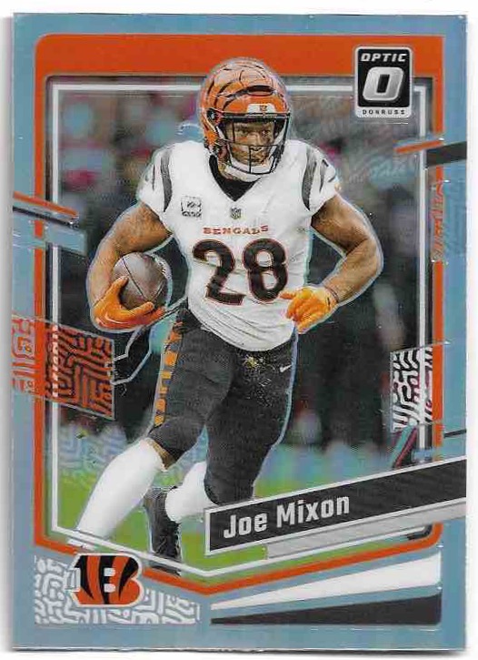 Holo Prizm JOE MIXON 2023 Panini Donruss Optic Football