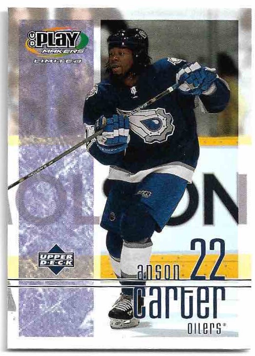 ANSON CARTER 01-02 UD Play Makers Limited