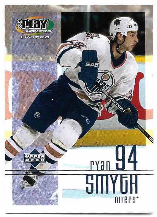 RYAN SMYTH 01-02 UD Play Makers Limited