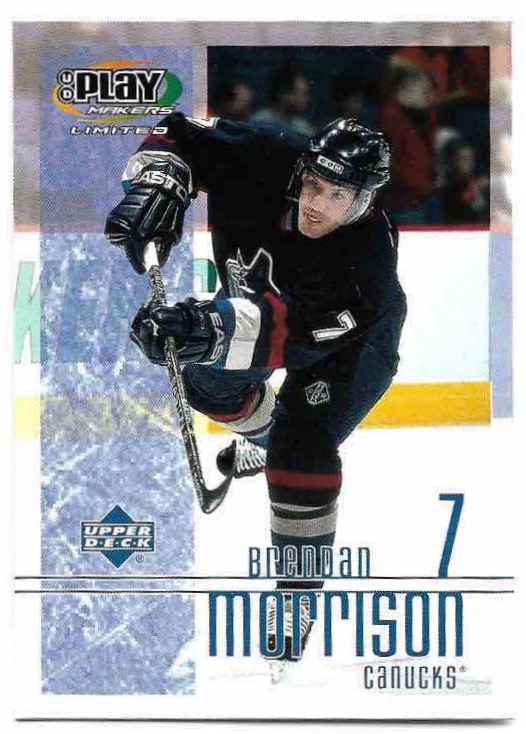 BRENDAN MORRISON 01-02 UD Play Makers Limited