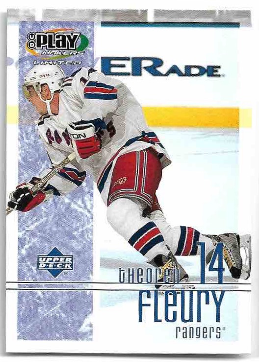 THEOREN FLEURY 01-02 UD Play Makers Limited