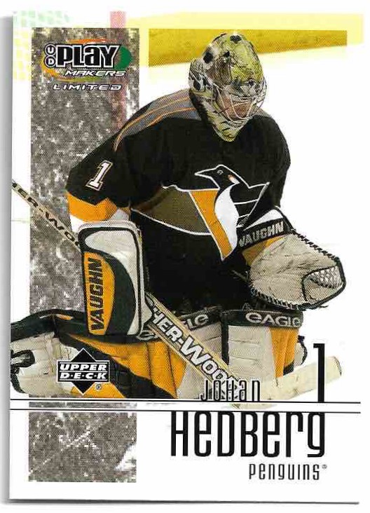 JOHAN HEDBERG 01-02 UD Play Makers Limited