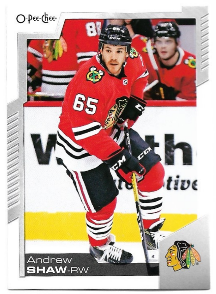 ANDREW SHAW 20-21 UD O-Pee-Chee OPC