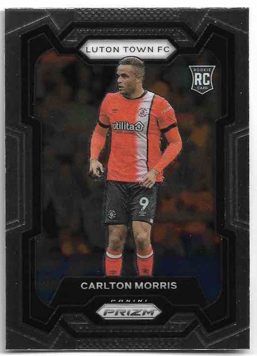 Rookie CARLTON MORRIS 23-24 Panini Prizm Premier League