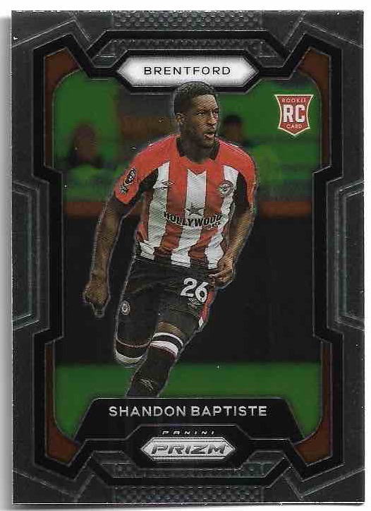 Rookie SHADON BAPTISTE 23-24 Panini Prizm Premier League