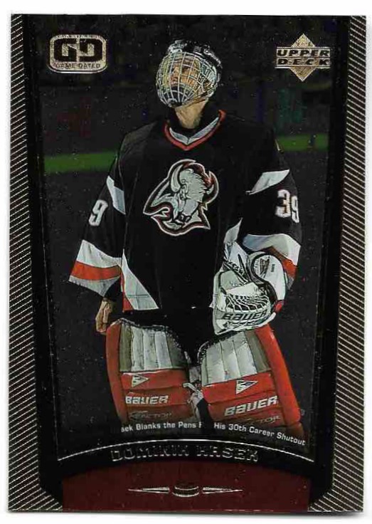 DOMINIK HAŠEK 98-99 Upper Deck Gold Reserve