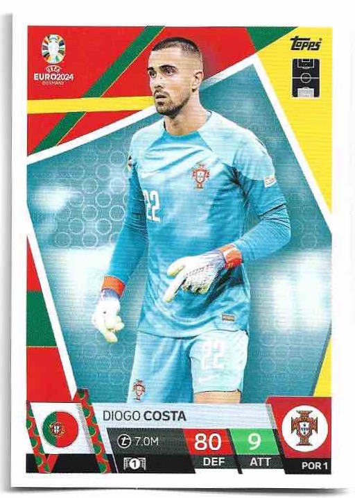 DIOGO COSTA 2024 EURO Match Attax