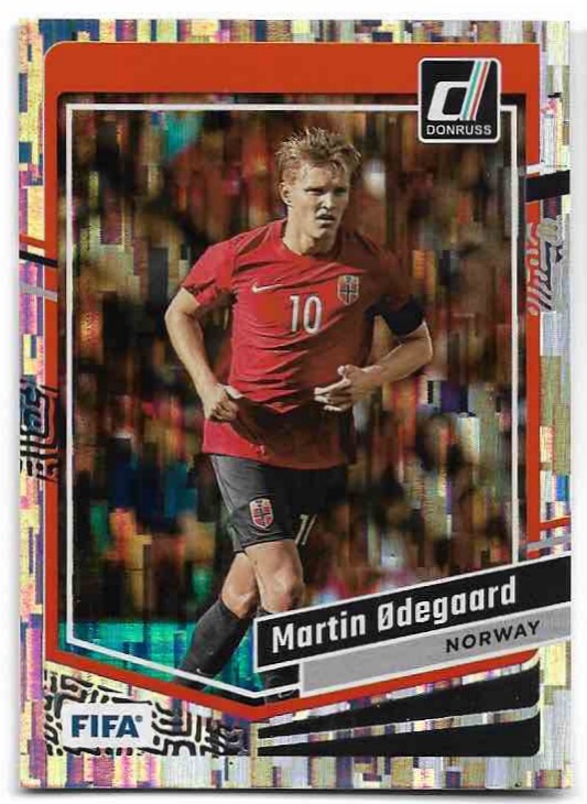 Silver MARTIN ODEGAARD 23-24 Panini Donruss Soccer