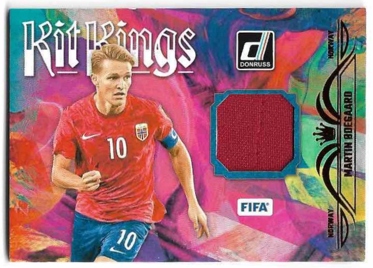 Jersey Kit Kings MARTIN ODEGAARD 23-24 Panini Donruss Soccer