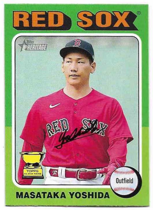 MASATAKA YOSHIDA 2024 Topps Heritage Baseball