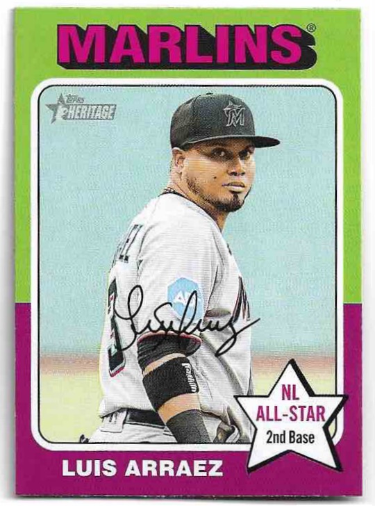 LUIS ARRAEZ 2024 Topps Heritage Baseball