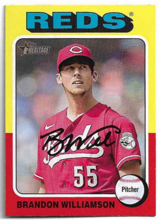 BRANDON WILLIAMSON 2024 Topps Heritage Baseball