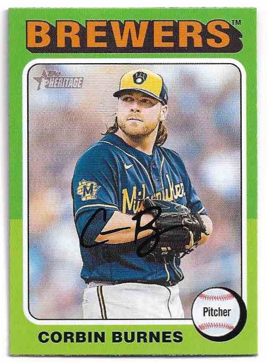 CORBIN BURNES 2024 Topps Heritage Baseball