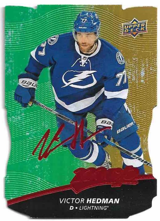 Level 1 Gold Colors and Contours VICTOR HEDMAN 17-18 UD MVP