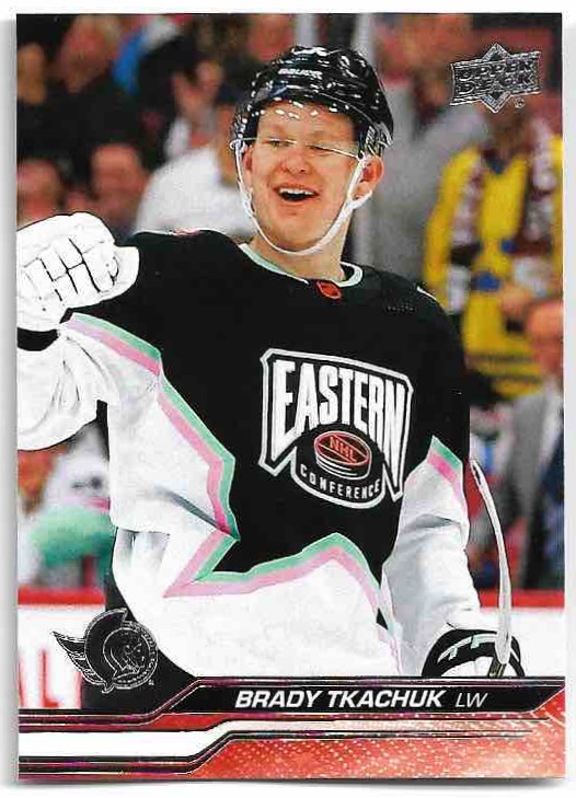 All-Star BRADY TKACHUK 23-24 UD Extended Series