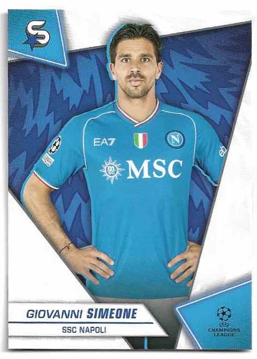 GIOVANNI SIMEONE 23-24 Topps UEFA Superstars