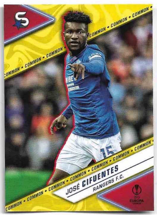 Variations Common Yellow JOSE CIFUENTES 23-24 Topps UEFA Superstars