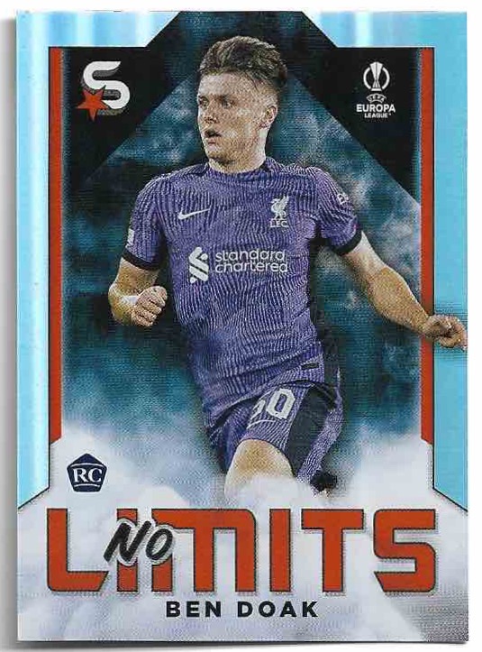 Rookie No Limits BEN DOAK 23-24 Topps UEFA Superstars