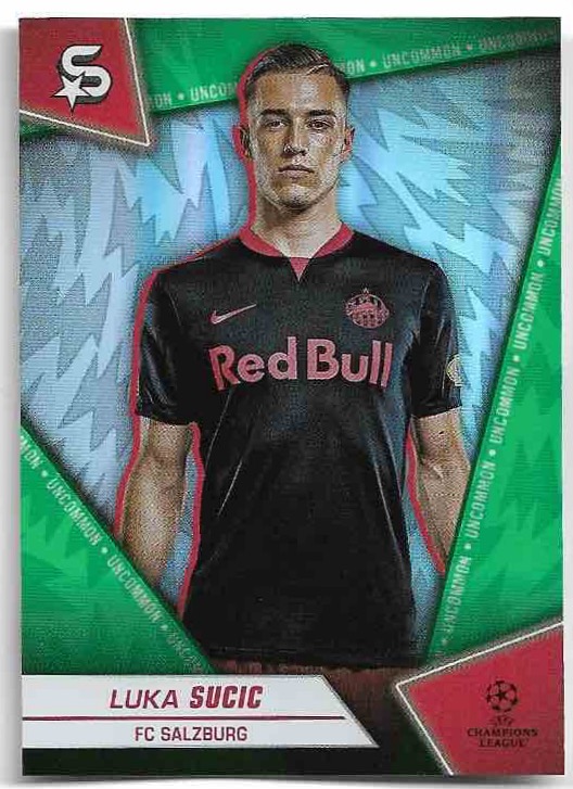 Uncommon Green LUKA SUCIC 23-24 Topps UEFA Superstars