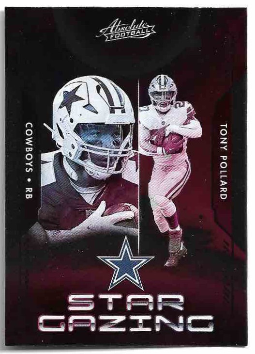 Star Gazing TONY POLLARD 2023 Panini Absolute Football