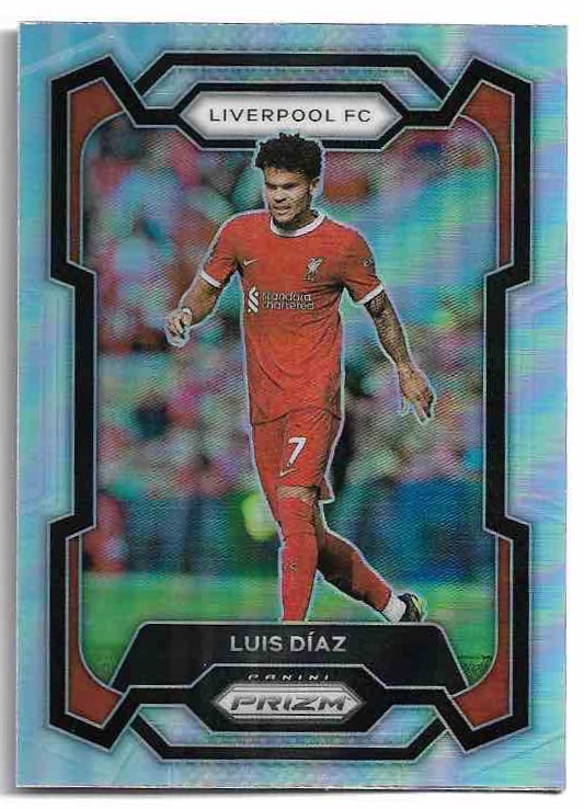 Silver Prizm LUIS DIAZ 23-24 Panini Prizm Premier League