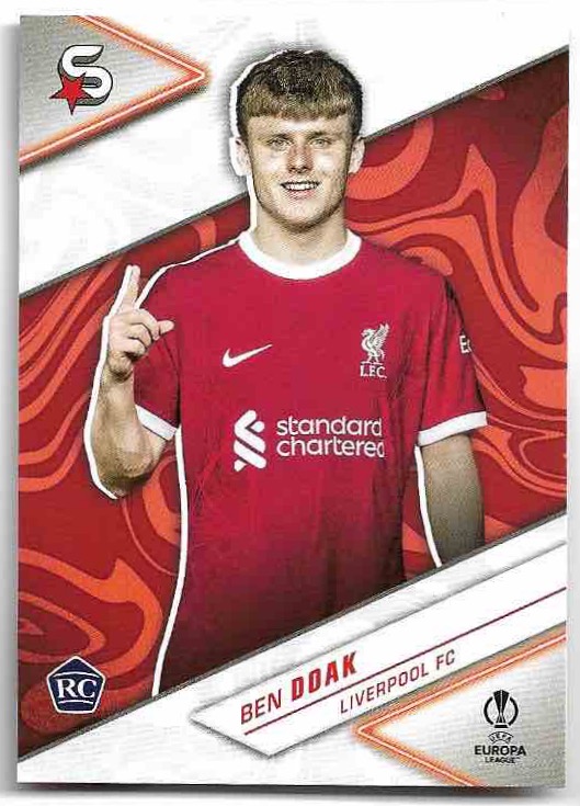 Rookie BEN DOAK 23-24 Topps UEFA Superstars