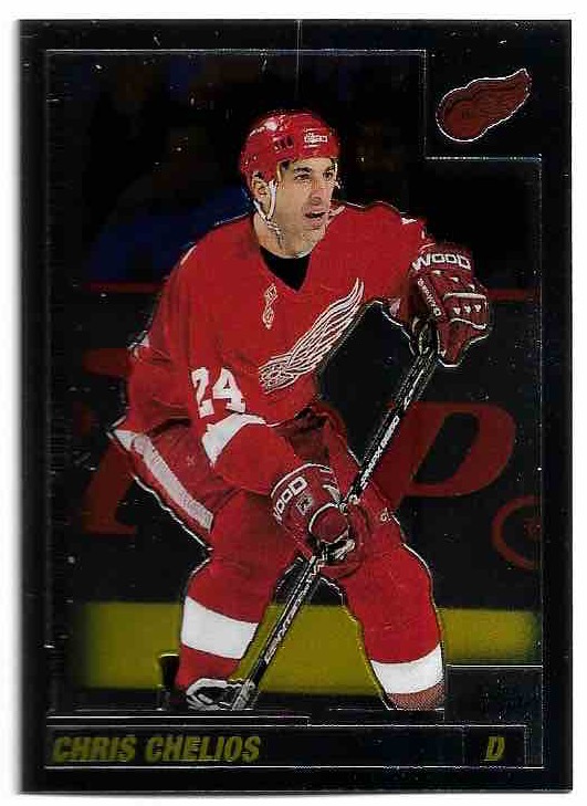 CHRIS CHELIOS 00-01 Topps Chrome (print line z výroby)