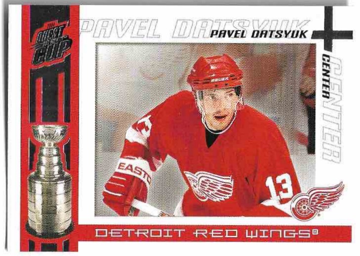 PAVEL DATSYUK 03-04 Pacific Quest for the Cup