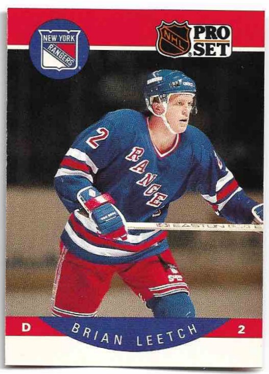 BRIAN LEETCH 90-91 Pro Set