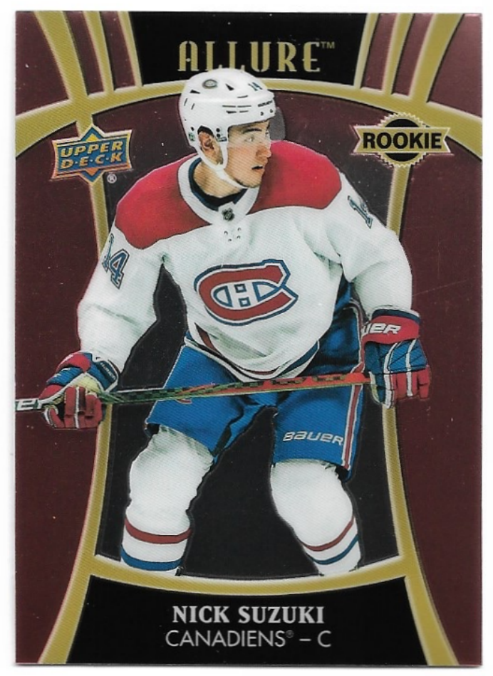 Rookie SP Pink Diamond NICK SUZUKI 19-20 UD Allure