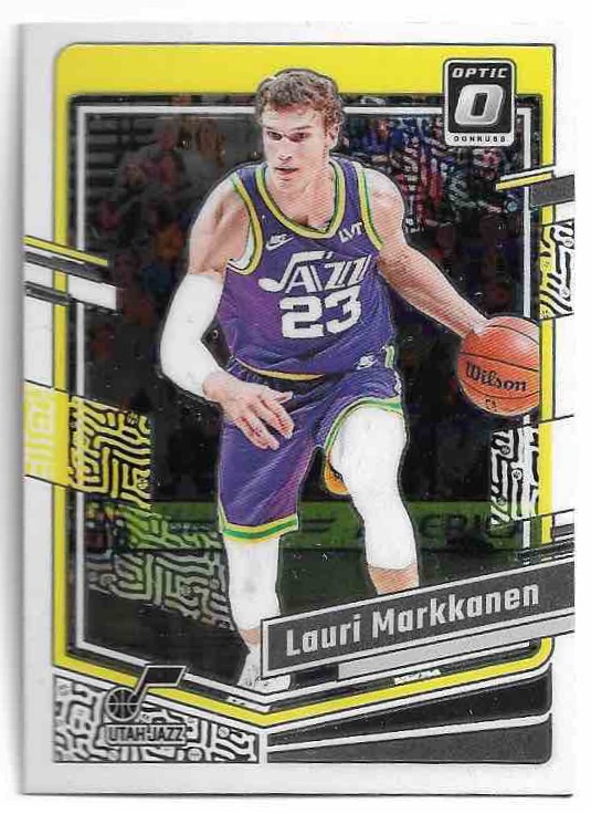 LAURI MARKKANEN 23-24 Panini Donruss Optic Basketball