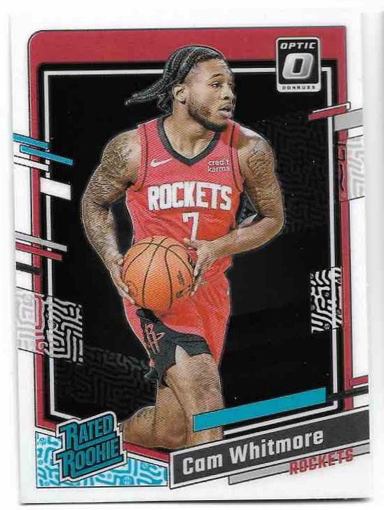 Rated Rookie CAM WHITMORE 23-24 Panini Donruss Optic Basketball