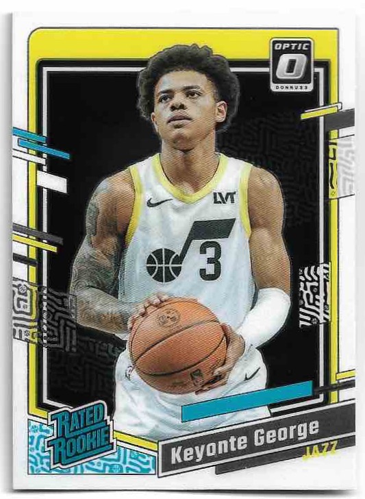 Rated Rookie KEYONTE GEORGE 23-24 Panini Donruss Optic Basketball