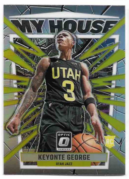 Rookie Holo Prizm My House KEYONTE GEORGE 23-24 Panini Donruss Optic Basketball