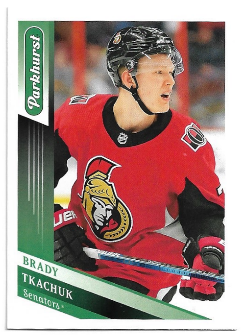 BRADY TKACHUK 19-20 UD Parkhurst