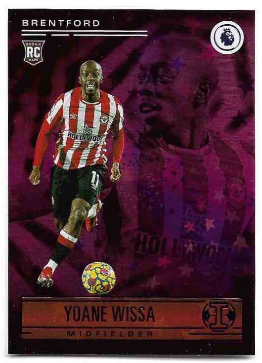 Rookie Purple Astro Illusions YOANE WISSA 21-22 Panini Chronicles Soccer