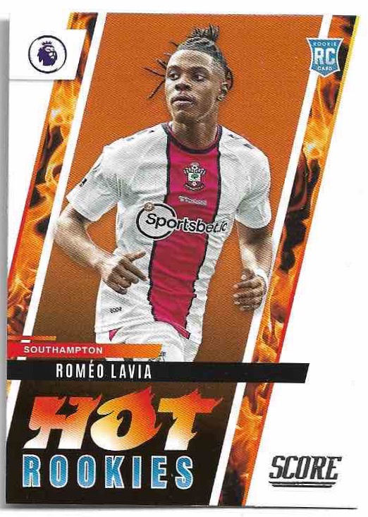 Hot Rookies ROMEO LAVIA 22-23 Panini Score Premier League