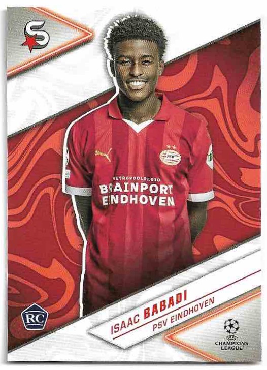 Rookie ISAAC BABADI 23-24 Topps UEFA Superstars