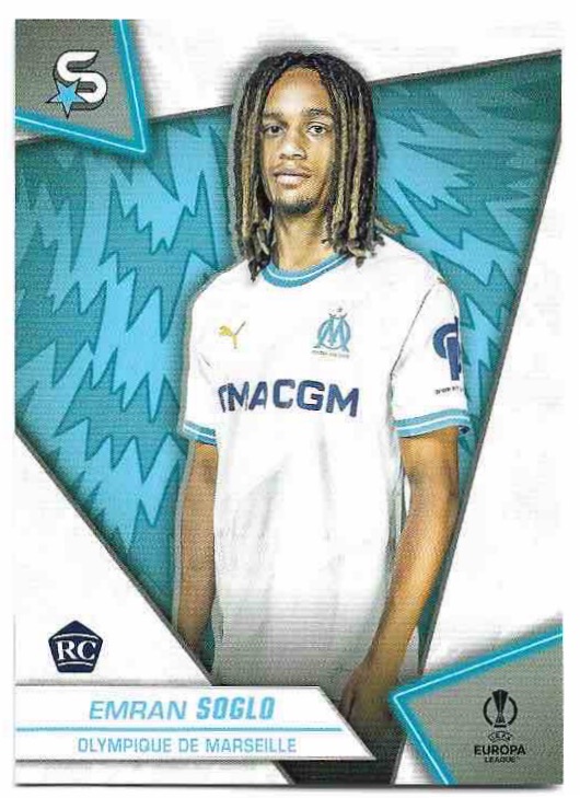 Rookie EMRAN SOGLO 23-24 Topps UEFA Superstars