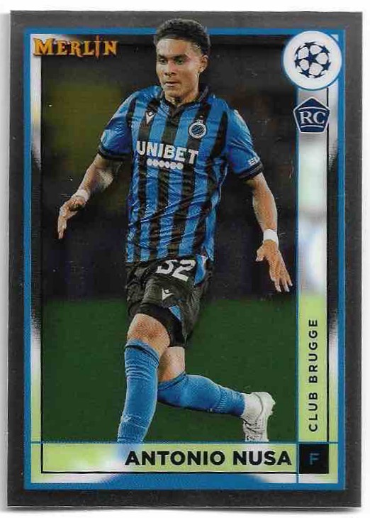 Rookie ANTONIO NUSA 22-23 Topps Merlin Soccer