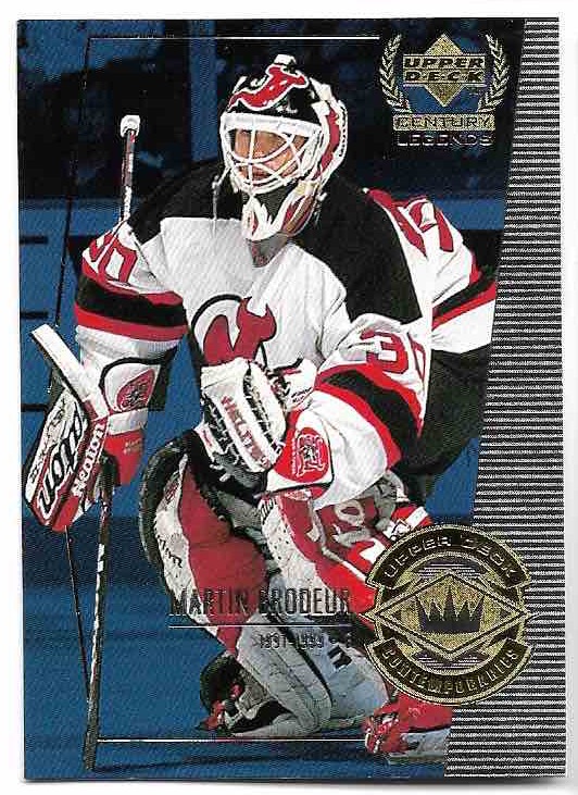 MARTIN BRODEUR 99-00 UD Century Legends