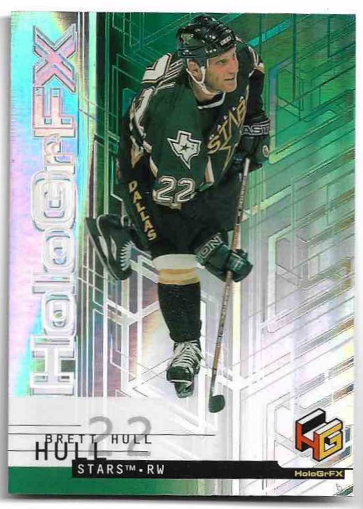 BRETT HULL 99-00 UD HoloGrFX