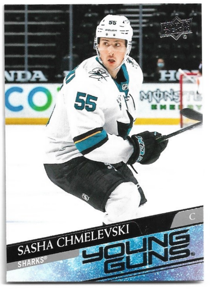 Rookie Young Guns SASHA CHMELEVSKI 20-21 UD Extended Series