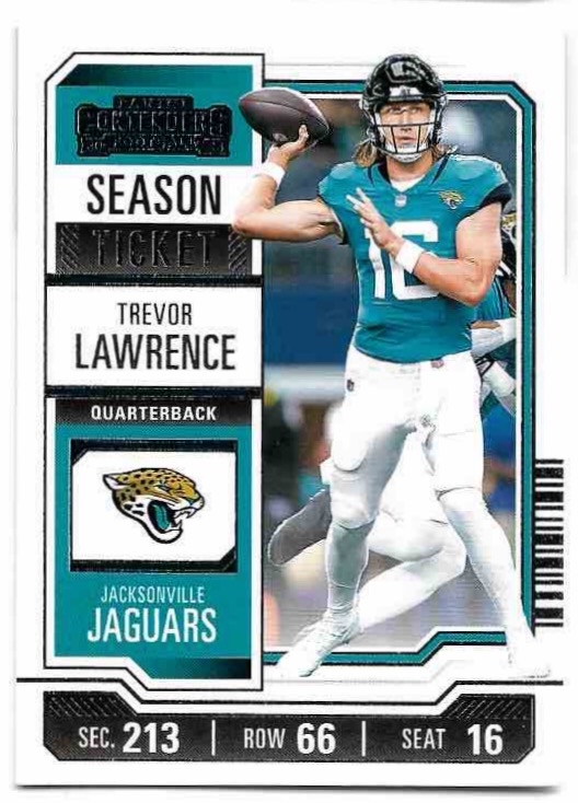 TREVOR LAWRENCE 2023 Panini Contenders Football