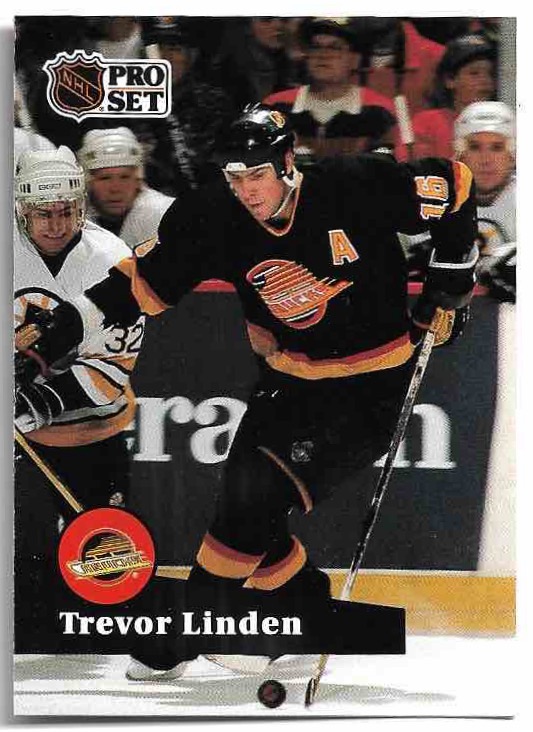 TREVOR LINDEN 91-92 Pro Set